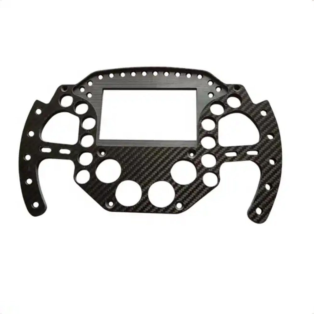 Carbon Fiber Gaming Steering Wheel Plate