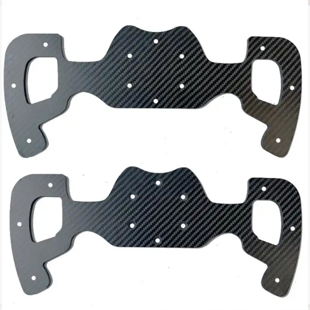 Carbon Fiber Gaming Steering Wheel Plate