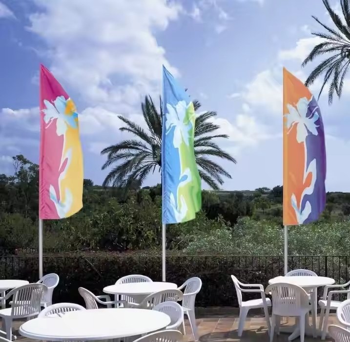 Fiberglass flagpoles