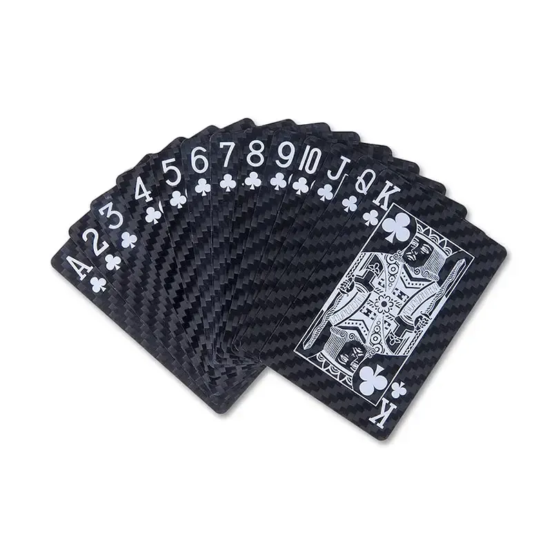 Carbon Fiber Playing Cards 1 carbon fiber playing cards