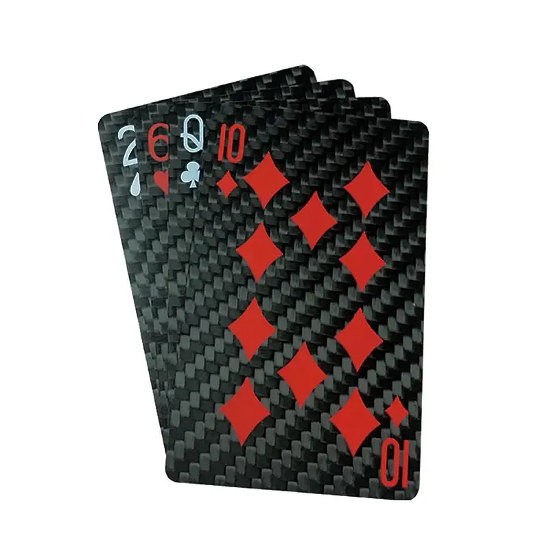 Carbon Fiber Playing Cards 7 carbon fiber playing cards