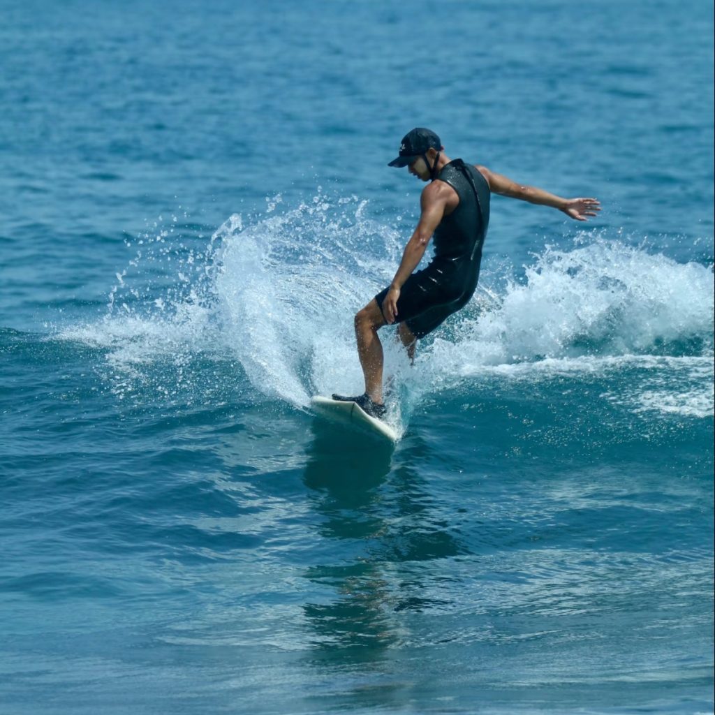 carbon fiber surfboard