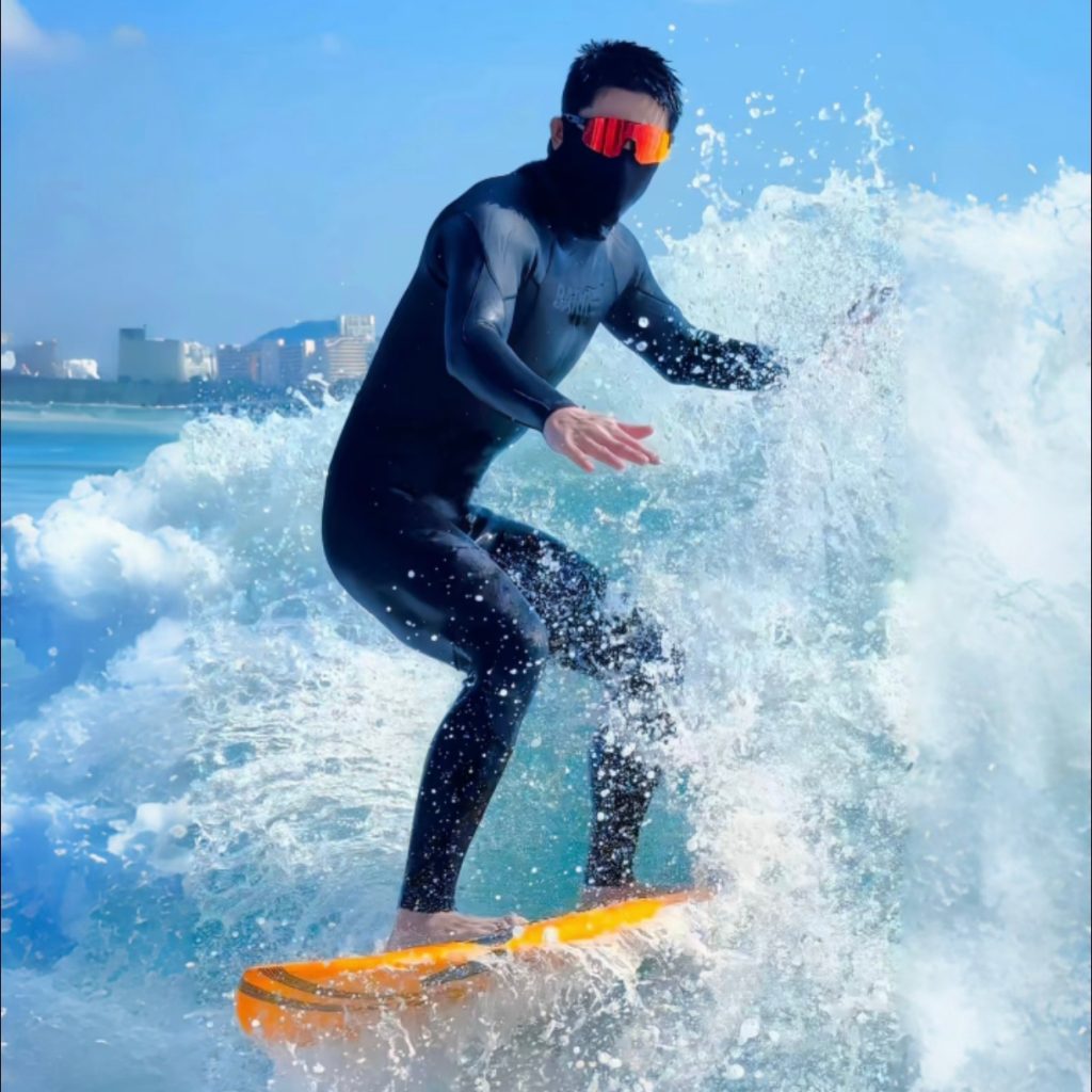 carbon fiber surfboard