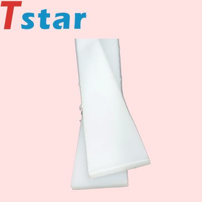 Transparent resin flat strip