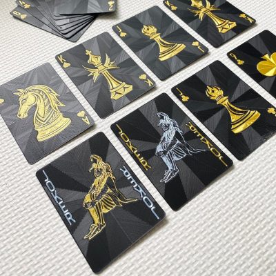 carbon fiber playing cards