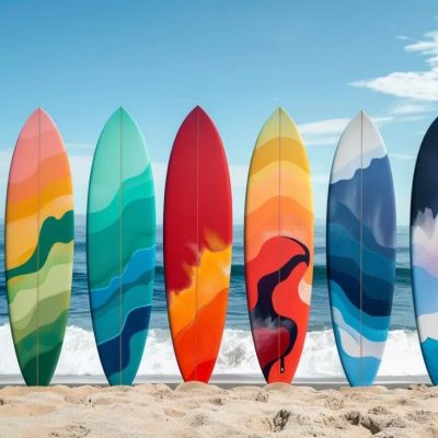 carbon fiber surfboard