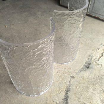 7 Transparent resin flat strip